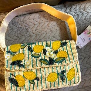 TikTok Viral Beaded Bag withLemons Made in India NWT selling out fast